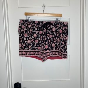 Floral shorts